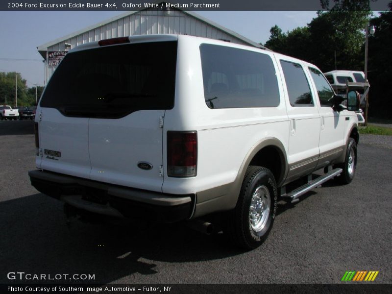 Oxford White / Medium Parchment 2004 Ford Excursion Eddie Bauer 4x4