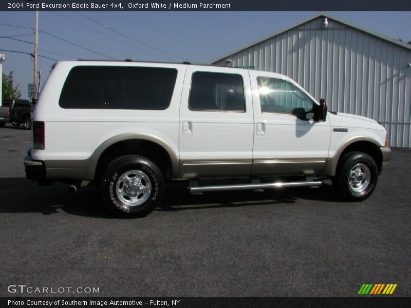 Oxford White / Medium Parchment 2004 Ford Excursion Eddie Bauer 4x4