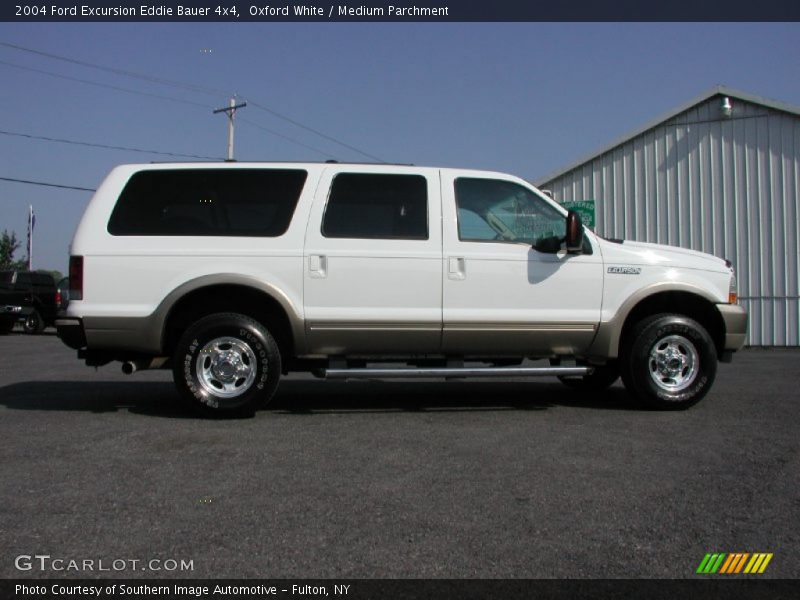 Oxford White / Medium Parchment 2004 Ford Excursion Eddie Bauer 4x4