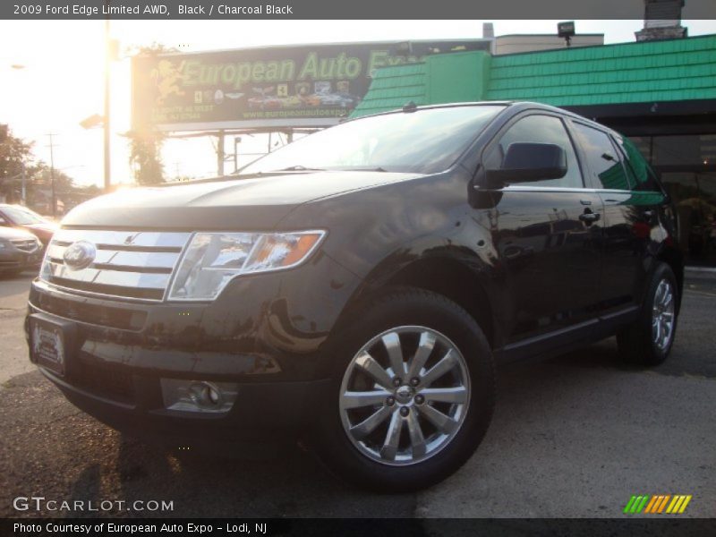 Black / Charcoal Black 2009 Ford Edge Limited AWD