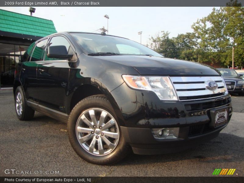 Black / Charcoal Black 2009 Ford Edge Limited AWD