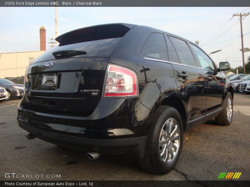 Black / Charcoal Black 2009 Ford Edge Limited AWD