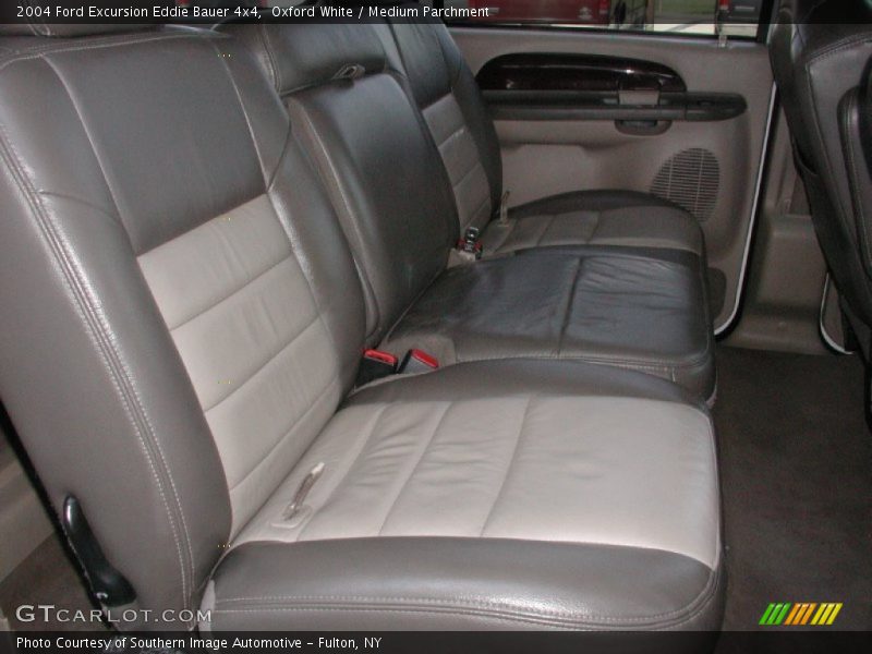 Oxford White / Medium Parchment 2004 Ford Excursion Eddie Bauer 4x4