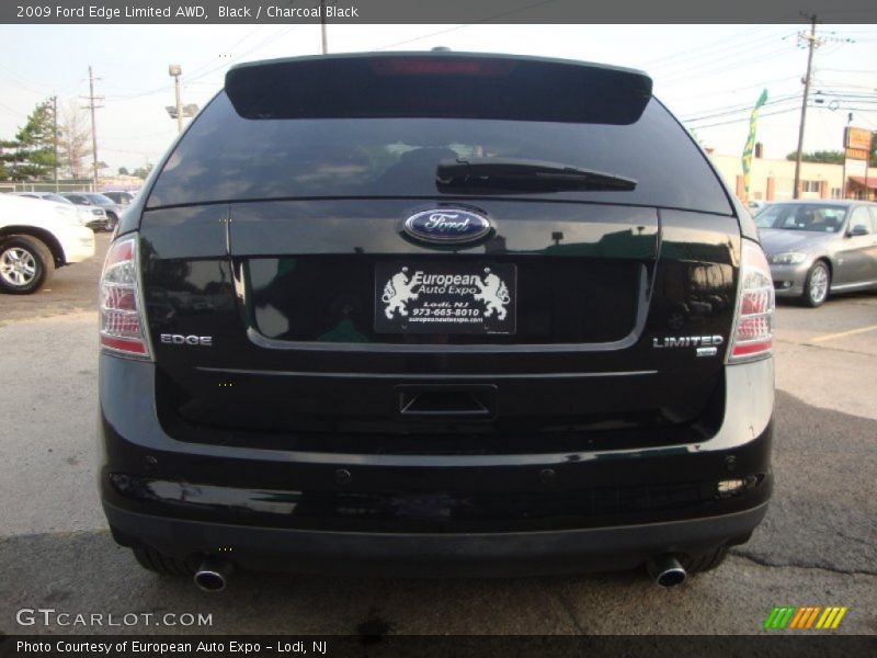 Black / Charcoal Black 2009 Ford Edge Limited AWD