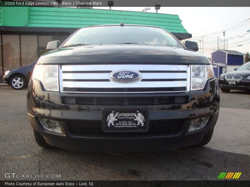 Black / Charcoal Black 2009 Ford Edge Limited AWD