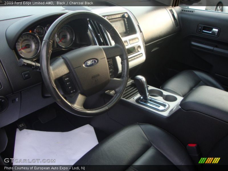 Black / Charcoal Black 2009 Ford Edge Limited AWD