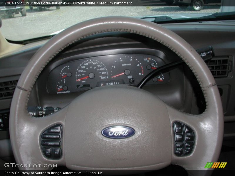 Oxford White / Medium Parchment 2004 Ford Excursion Eddie Bauer 4x4
