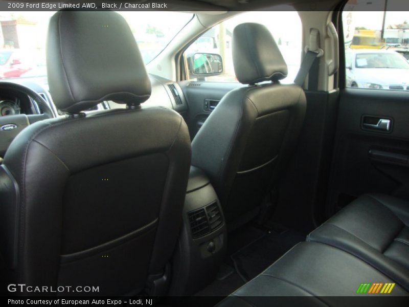 Black / Charcoal Black 2009 Ford Edge Limited AWD