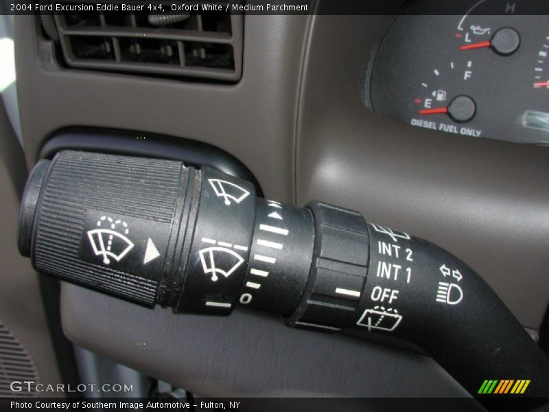 Oxford White / Medium Parchment 2004 Ford Excursion Eddie Bauer 4x4