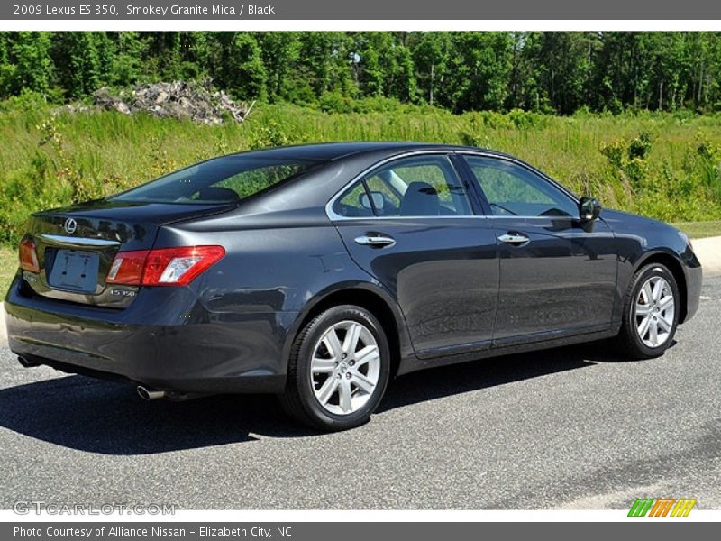 Smokey Granite Mica / Black 2009 Lexus ES 350
