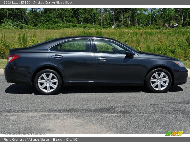 Smokey Granite Mica / Black 2009 Lexus ES 350