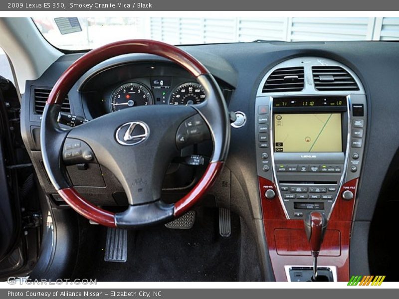 Dashboard of 2009 ES 350