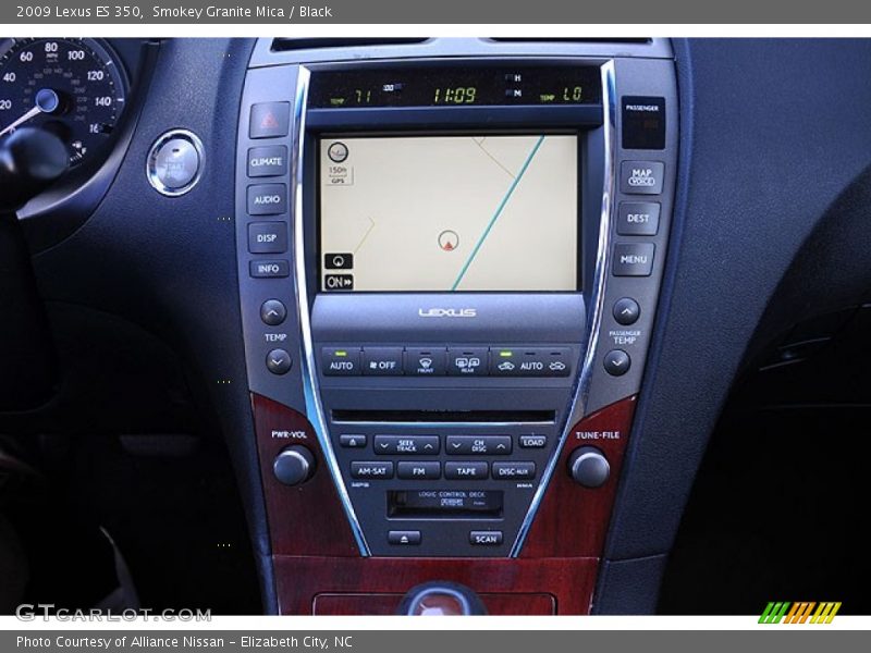 Navigation of 2009 ES 350