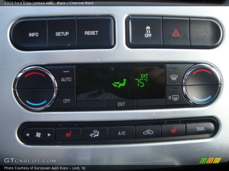 Black / Charcoal Black 2009 Ford Edge Limited AWD