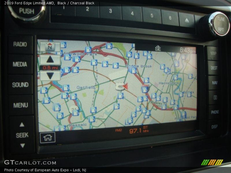 Black / Charcoal Black 2009 Ford Edge Limited AWD