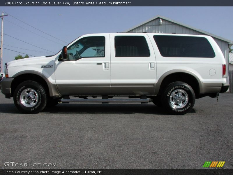 Oxford White / Medium Parchment 2004 Ford Excursion Eddie Bauer 4x4
