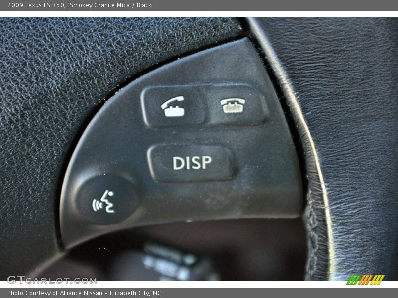 Smokey Granite Mica / Black 2009 Lexus ES 350