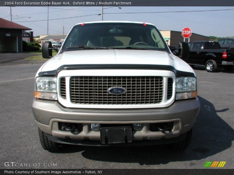 Oxford White / Medium Parchment 2004 Ford Excursion Eddie Bauer 4x4