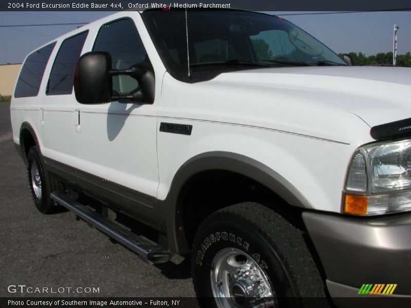 Oxford White / Medium Parchment 2004 Ford Excursion Eddie Bauer 4x4