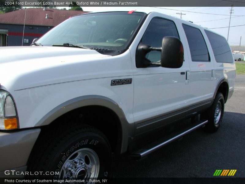 Oxford White / Medium Parchment 2004 Ford Excursion Eddie Bauer 4x4