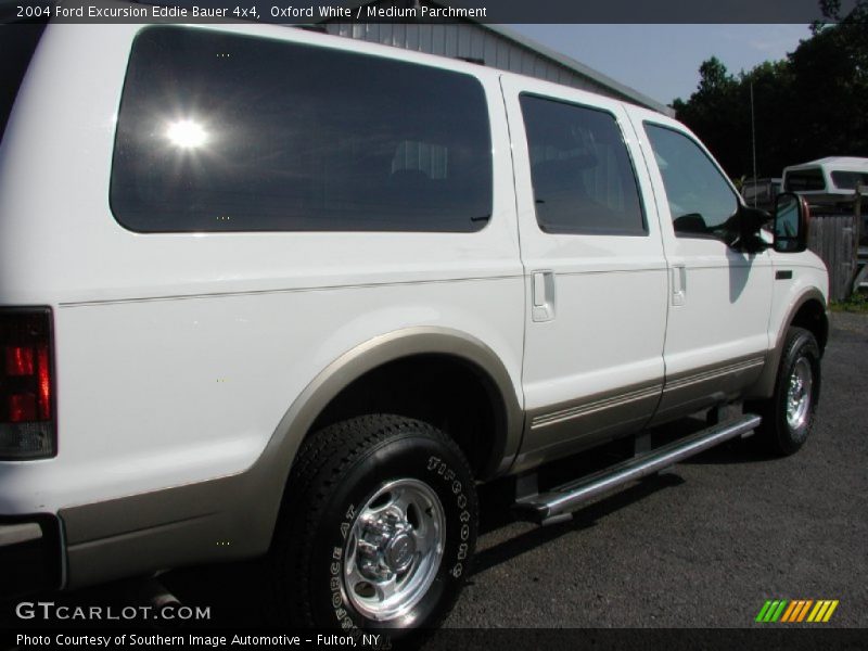 Oxford White / Medium Parchment 2004 Ford Excursion Eddie Bauer 4x4