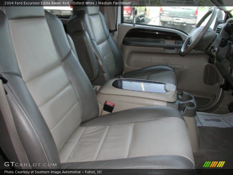 Oxford White / Medium Parchment 2004 Ford Excursion Eddie Bauer 4x4