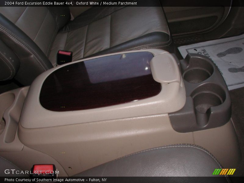 Oxford White / Medium Parchment 2004 Ford Excursion Eddie Bauer 4x4