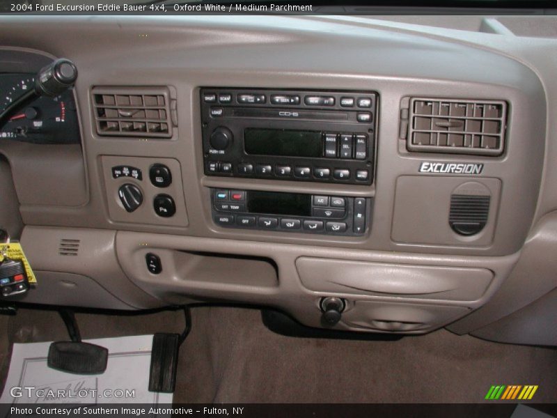 Oxford White / Medium Parchment 2004 Ford Excursion Eddie Bauer 4x4