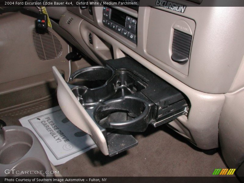 Oxford White / Medium Parchment 2004 Ford Excursion Eddie Bauer 4x4