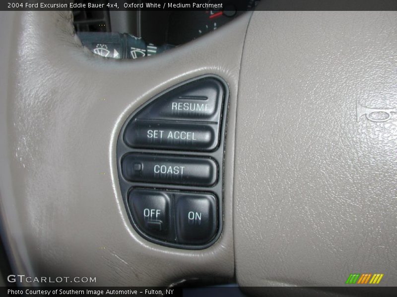 Oxford White / Medium Parchment 2004 Ford Excursion Eddie Bauer 4x4