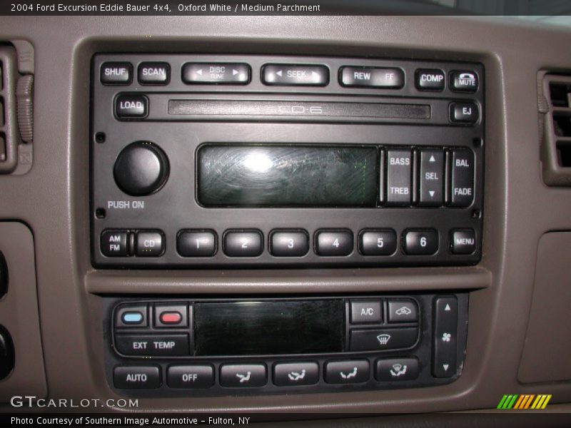 Oxford White / Medium Parchment 2004 Ford Excursion Eddie Bauer 4x4