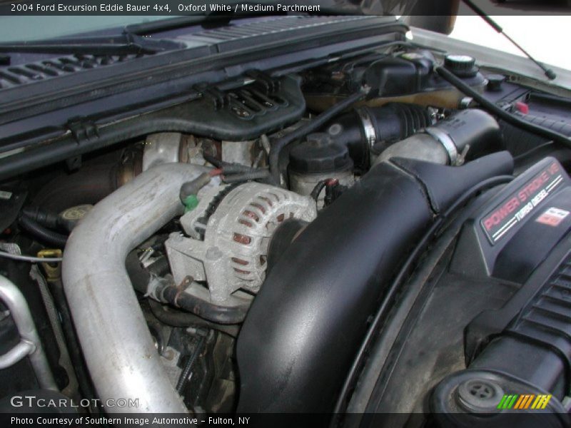 Oxford White / Medium Parchment 2004 Ford Excursion Eddie Bauer 4x4
