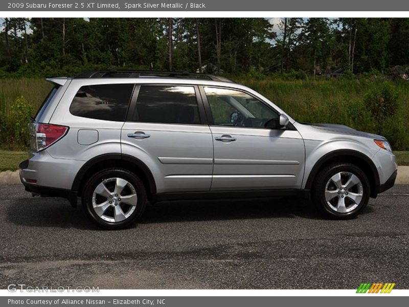 Spark Silver Metallic / Black 2009 Subaru Forester 2.5 XT Limited
