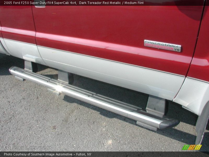Dark Toreador Red Metallic / Medium Flint 2005 Ford F250 Super Duty FX4 SuperCab 4x4