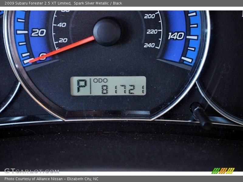 Spark Silver Metallic / Black 2009 Subaru Forester 2.5 XT Limited