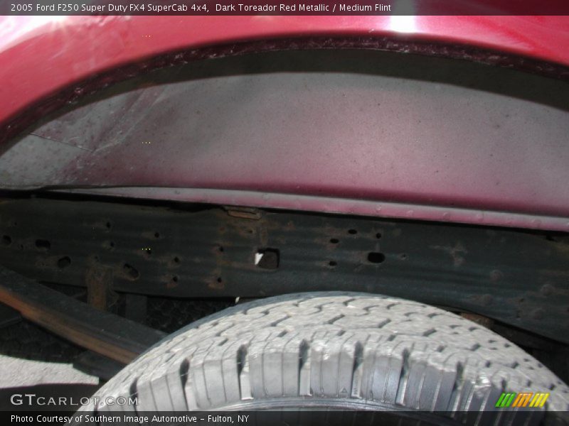 Dark Toreador Red Metallic / Medium Flint 2005 Ford F250 Super Duty FX4 SuperCab 4x4