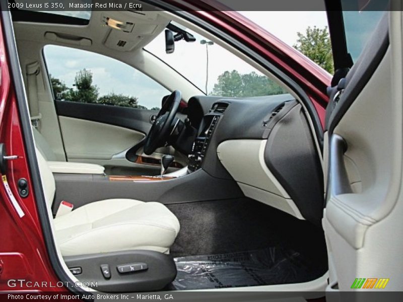 Matador Red Mica / Ecru 2009 Lexus IS 350