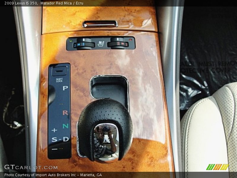 Matador Red Mica / Ecru 2009 Lexus IS 350