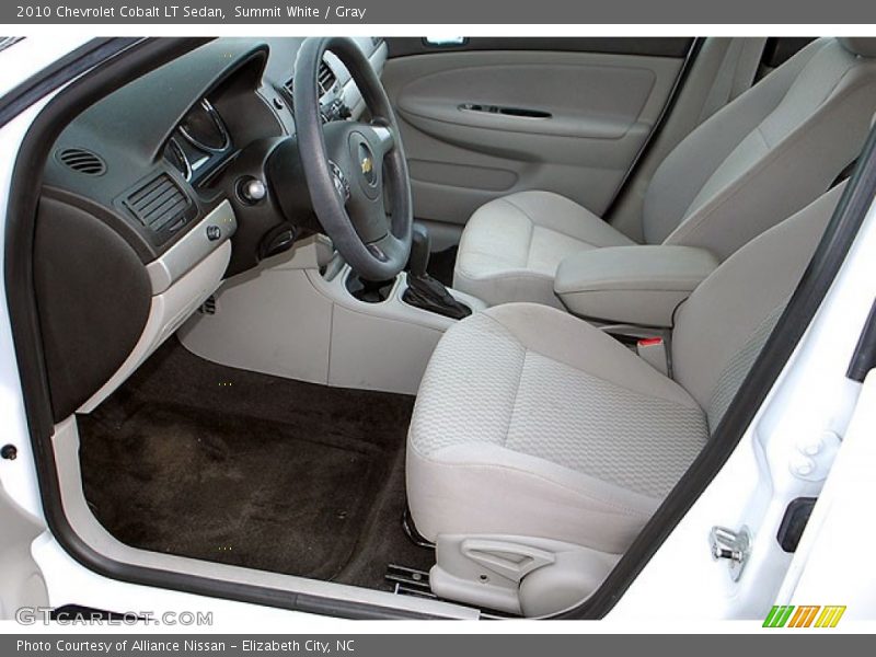 Front Seat of 2010 Cobalt LT Sedan