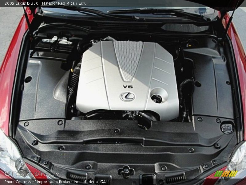 Matador Red Mica / Ecru 2009 Lexus IS 350