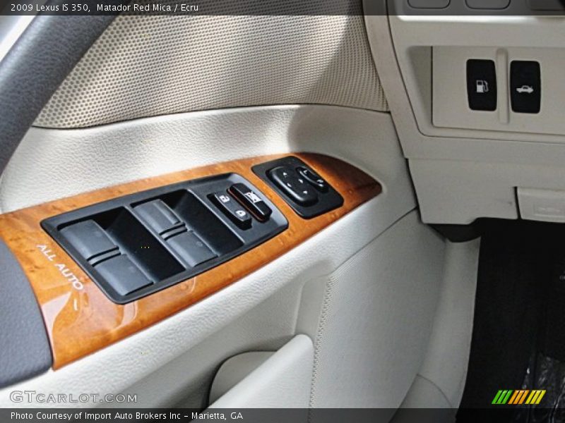 Matador Red Mica / Ecru 2009 Lexus IS 350