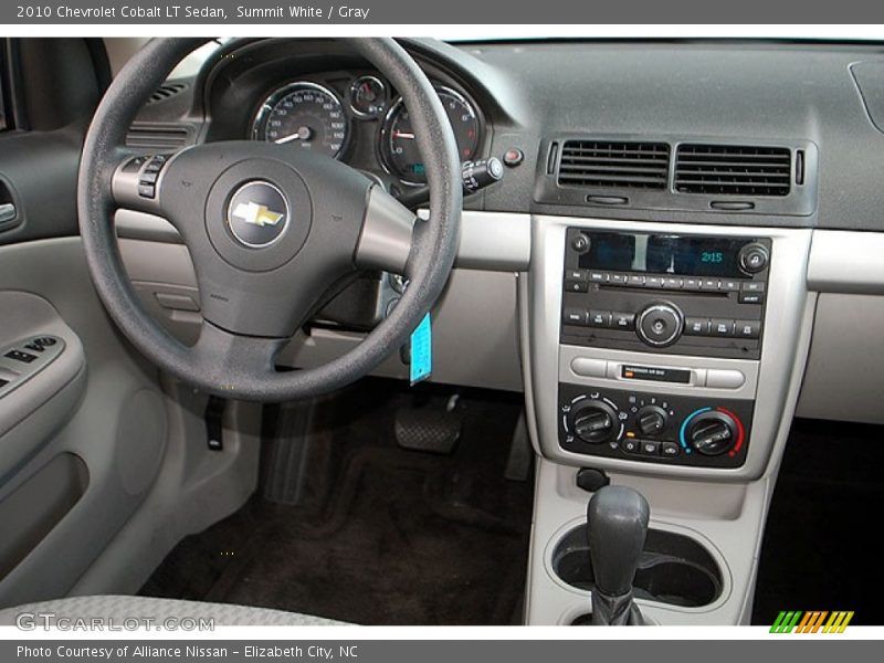 Summit White / Gray 2010 Chevrolet Cobalt LT Sedan