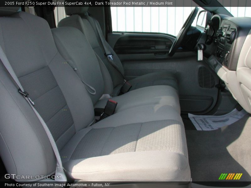 Dark Toreador Red Metallic / Medium Flint 2005 Ford F250 Super Duty FX4 SuperCab 4x4