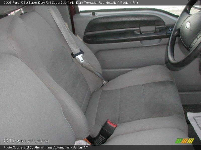 Dark Toreador Red Metallic / Medium Flint 2005 Ford F250 Super Duty FX4 SuperCab 4x4