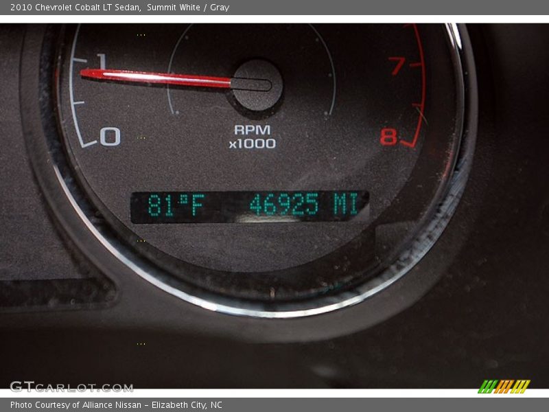 Summit White / Gray 2010 Chevrolet Cobalt LT Sedan
