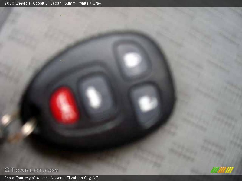 Summit White / Gray 2010 Chevrolet Cobalt LT Sedan