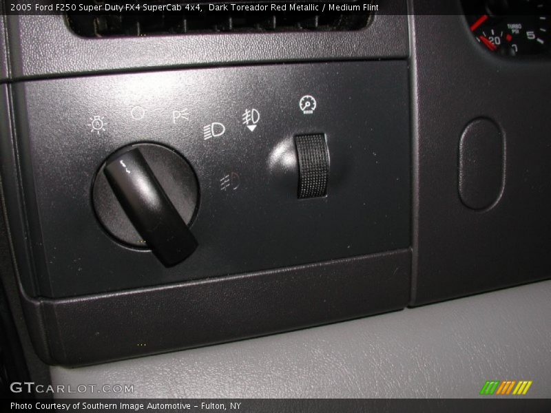 Dark Toreador Red Metallic / Medium Flint 2005 Ford F250 Super Duty FX4 SuperCab 4x4