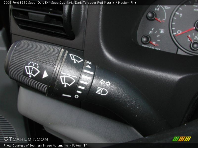 Dark Toreador Red Metallic / Medium Flint 2005 Ford F250 Super Duty FX4 SuperCab 4x4