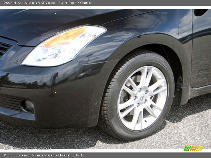Super Black / Charcoal 2008 Nissan Altima 3.5 SE Coupe