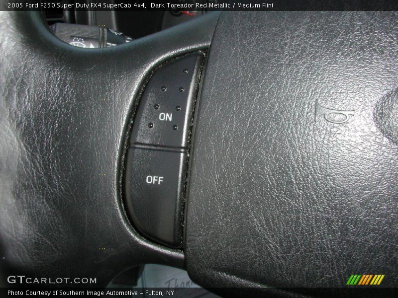 Dark Toreador Red Metallic / Medium Flint 2005 Ford F250 Super Duty FX4 SuperCab 4x4